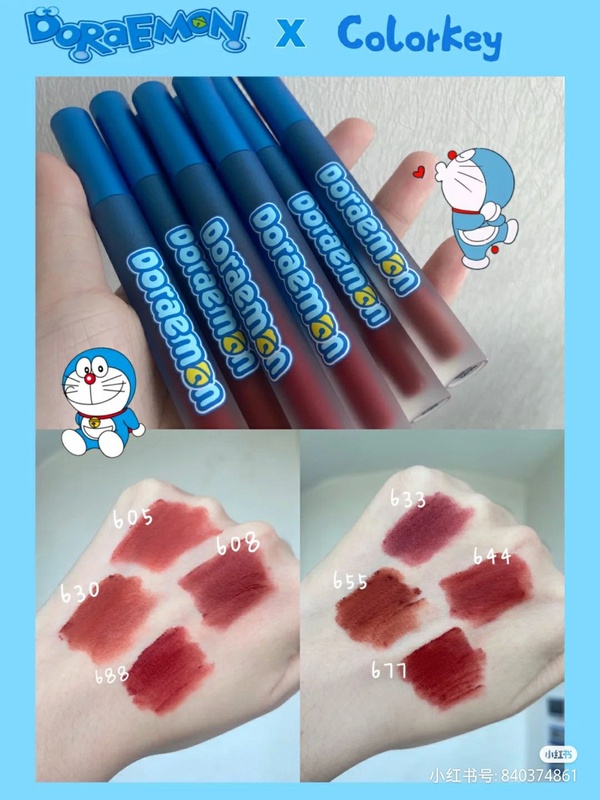 Colorkey× 哆啦A夢推聯名彩妝!立體哆啦「銅鑼燒腮紅」太精緻,哆啦A夢粉絲必收!
