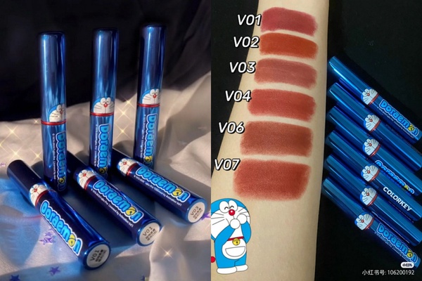 Colorkey× 哆啦A夢推聯名彩妝!立體哆啦「銅鑼燒腮紅」太精緻,哆啦A夢粉絲必收!