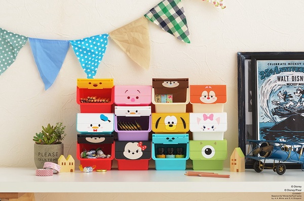 迪士尼「Tsum Tsum收納盒」可愛登場，小熊維尼、米奇米妮化身超萌收納盒幫你整理桌面
