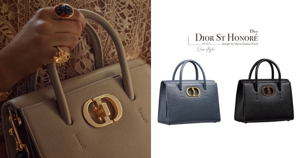 濃濃爆款預感！Dior早春 St Honoré 全新包款報到，可搭配刺繡背帶，手拿、肩背皆有型