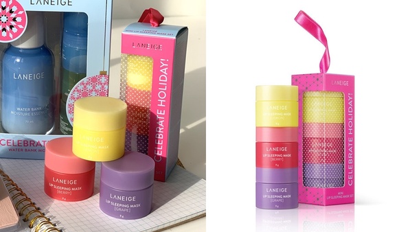 2020韓系品牌「聖誕彩妝」盤點!ETUDE冰雪眼影&唇膏美瘋,蘭芝初雪藍小方塊氣墊超仙