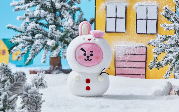 BT21變成雪人啦!BT21推出超萌「雪人系列」,快來和BT21雪人一起在雪中玩耍~