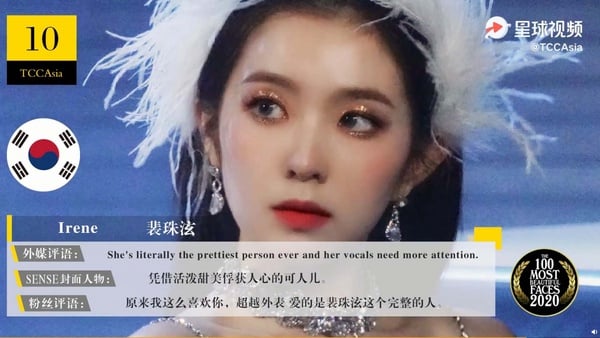 2020亞太區百大美女Top10！Angelababy、熱巴兩大神顏分居三、四名，她連續3年都第一！