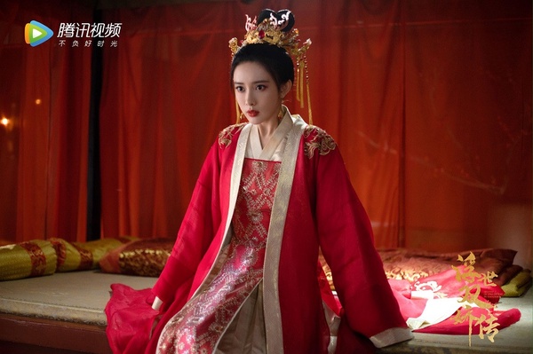 近期熱播古裝劇10位「紅衣美人」！鞠婧禕《如意芳霏》好仙，白鹿《九流霸主》超級美艷