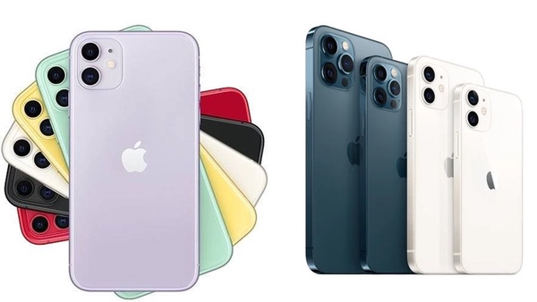 iPhone 12 & iPhone 11外觀比較:圓弧VS方框
