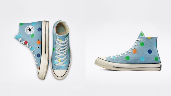 CONVERSE x GOLF WANG重磅聯名登場！彩色圓點、水洗丹寧，讓Chuck 70瞬間大膽童趣～