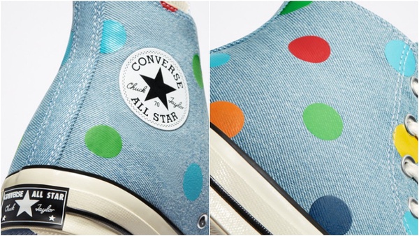 CONVERSE x GOLF WANG重磅聯名登場！彩色圓點、水洗丹寧，讓Chuck 70瞬間大膽童趣～