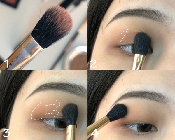 單眼皮腫泡眼必看！5步「快速消腫眼影眼妝」教學，就像幫你開眼角，新手秒學會