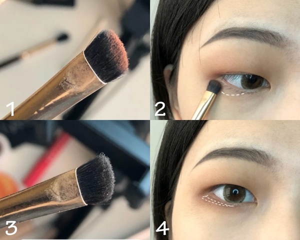 單眼皮腫泡眼必看！5步「快速消腫眼影眼妝」教學，就像幫你開眼角，新手秒學會
