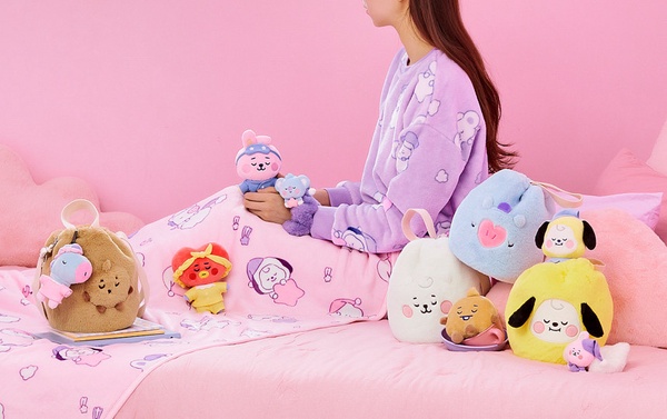 「BT21美夢系列」療癒亮相!BT21穿上睡衣、戴上睡帽&髮帶,就讓BT21帶你一起進入夢鄉