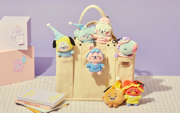 「BT21美夢系列」療癒亮相!BT21穿上睡衣、戴上睡帽&髮帶,就讓BT21帶你一起進入夢鄉