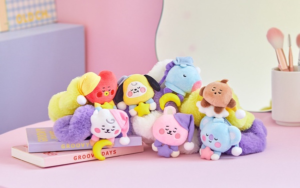 「BT21美夢系列」療癒亮相!BT21穿上睡衣、戴上睡帽&髮帶,就讓BT21帶你一起進入夢鄉