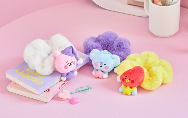 「BT21美夢系列」療癒亮相！BT21穿上睡衣、戴上睡帽&髮帶，就讓BT21帶你一起進入夢鄉