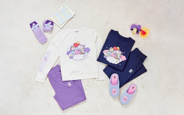 「BT21美夢系列」療癒亮相!BT21穿上睡衣、戴上睡帽&髮帶,就讓BT21帶你一起進入夢鄉