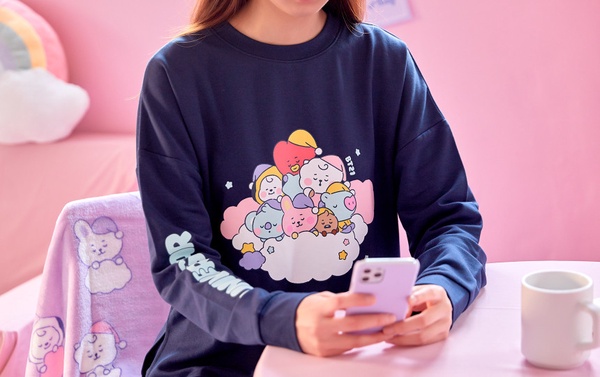 「BT21美夢系列」療癒亮相!BT21穿上睡衣、戴上睡帽&髮帶,就讓BT21帶你一起進入夢鄉