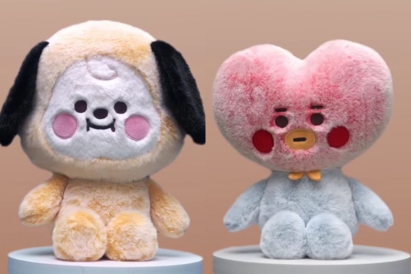 BT21 : TWO TONE COLOR 變身棉花糖軟綿綿登場