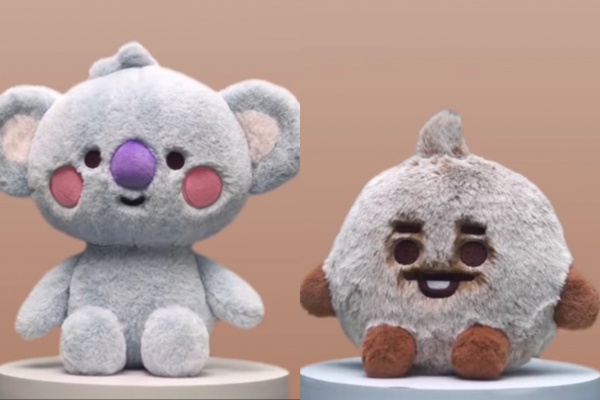 BT21 : TWO TONE COLOR 變身棉花糖軟綿綿登場