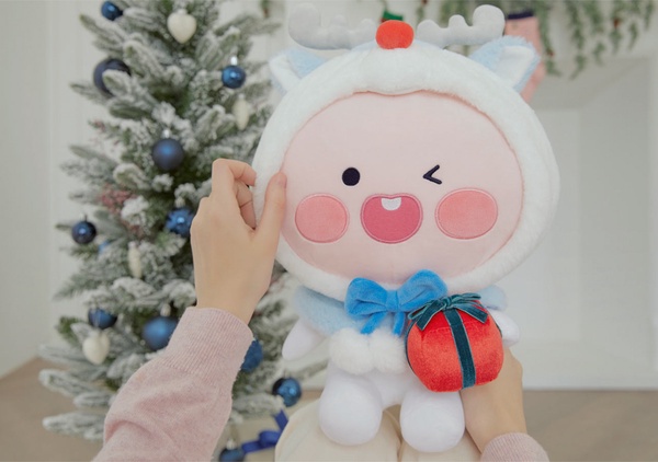 萊恩化身超萌雪人！Kakao Friends「白色聖誕系列」登場，雪白萊恩台灣也買得到！