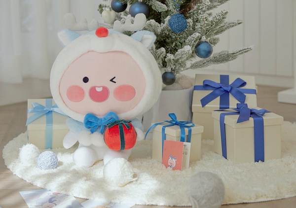 萊恩化身超萌雪人！Kakao Friends「白色聖誕系列」登場，雪白萊恩台灣也買得到！