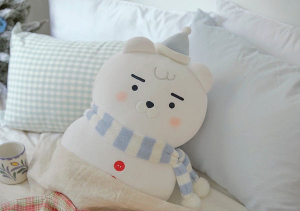 萊恩化身超萌雪人！Kakao Friends「白色聖誕系列」登場，雪白萊恩台灣也買得到！