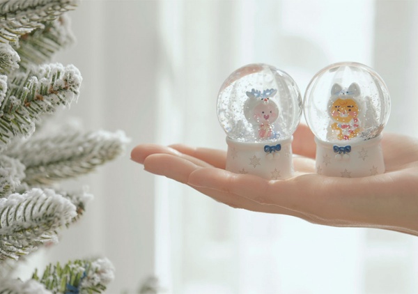 萊恩化身超萌雪人！Kakao Friends「白色聖誕系列」登場，雪白萊恩台灣也買得到！