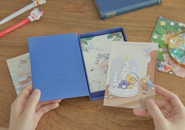 萊恩化身超萌雪人！Kakao Friends「白色聖誕系列」登場，雪白萊恩台灣也買得到！