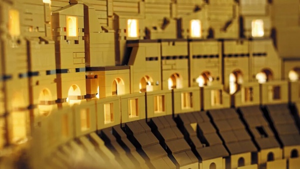 史上最複雜！全新LEGO® 樂高「羅馬競技場」零件數破9千，高度還原歷史痕跡