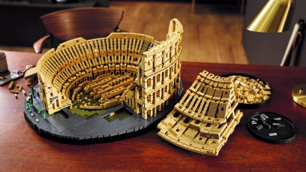 史上最複雜！全新LEGO® 樂高「羅馬競技場」零件數破9千，高度還原歷史痕跡