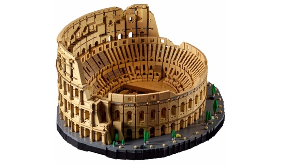 史上最複雜！全新LEGO® 樂高「羅馬競技場」零件數破9千，高度還原歷史痕跡