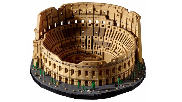 史上最複雜！全新LEGO® 樂高「羅馬競技場」零件數破9千，高度還原歷史痕跡