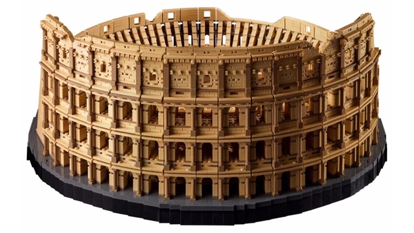 史上最複雜！全新LEGO® 樂高「羅馬競技場」零件數破9千，高度還原歷史痕跡