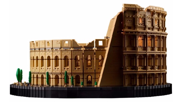 史上最複雜！全新LEGO® 樂高「羅馬競技場」零件數破9千，高度還原歷史痕跡