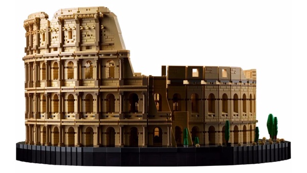 史上最複雜！全新LEGO® 樂高「羅馬競技場」零件數破9千，高度還原歷史痕跡