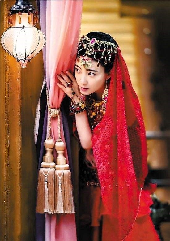 古裝劇同款「異域美女」造型3:王麗坤 飾演《天淚傳奇之鳳凰無雙》聶無雙