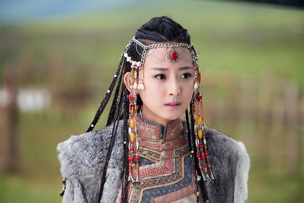 古裝劇同款「異域美女」造型8:代文雯 飾演《射雕英雄傳》華箏