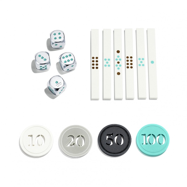 「Tiffany & Co 麻將套組」15,000美金(約NT$427,570)