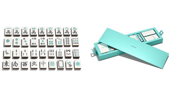 「Tiffany & Co 麻將套組」15,000美金(約NT$427,570)