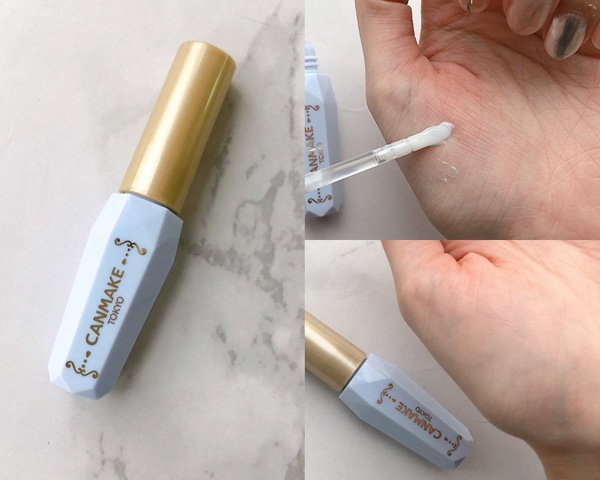 毛孔隱形妝前乳推薦6:CANMAKE 毛孔修飾底霜(#02 淡藍色)7.5g,NT.385