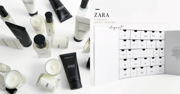 ZARA「香氛聖誕倒數月曆」99.99英鎊（約NT$3,780）