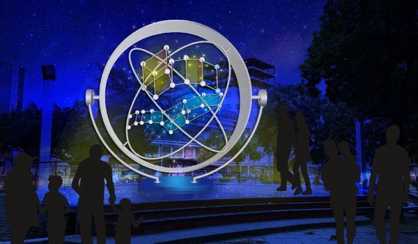 「2020屏東聖誕節」浪漫登場!超夢幻極地星空、雪原十大燈飾,今年聖誕就到屏東賞極光