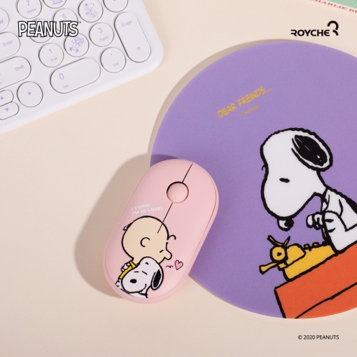 「史努比無線滑鼠」可愛登場！無線連接+無噪音設計，呆萌史努比讓你天天被療癒～
