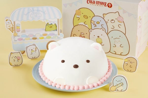 角落小夥伴變身冰淇淋蛋糕！COLD STONE推「白熊冰淇淋派對」