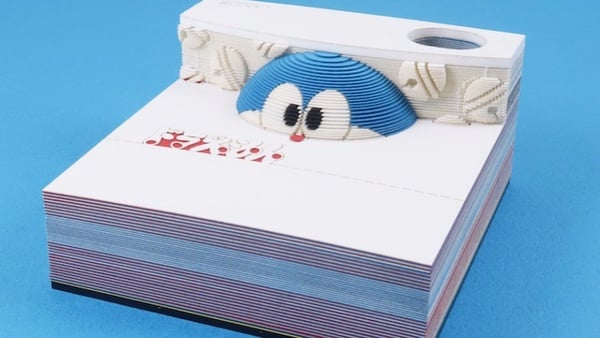 超精緻哆啦立體大頭！「OMOSHIROI 哆啦A夢立體便條紙」誠品線上這天起限量開賣！