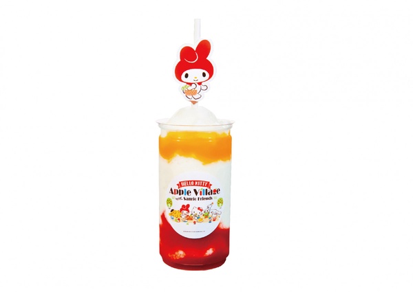 壽星免費入場！Hello Kitty蘋果村超萌菜單，Hello Kitty紅豆紫米、蛋黃哥芋頭鬆餅必點