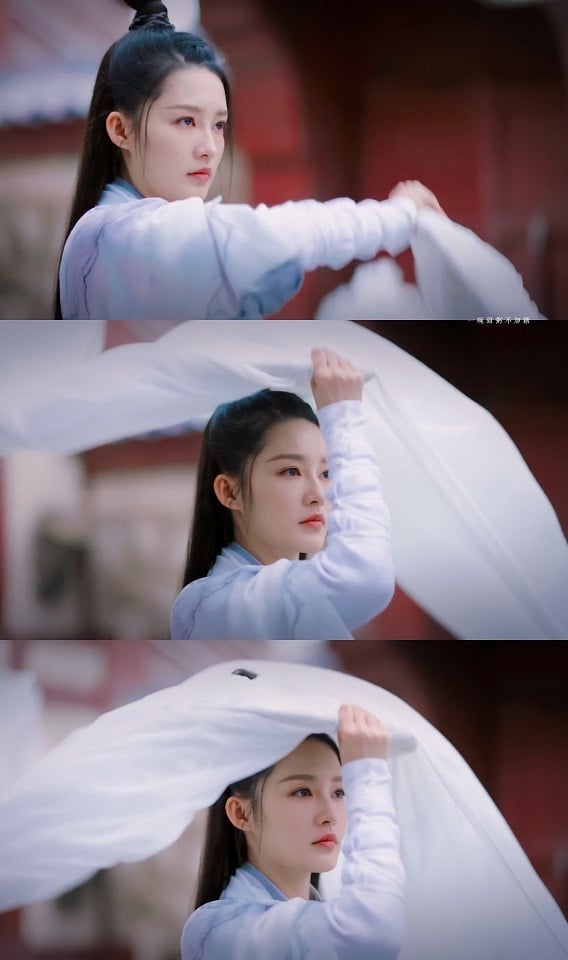 2020古裝劇「矇面美女」7:李沁 飾演《錦繡南歌》沈驪歌