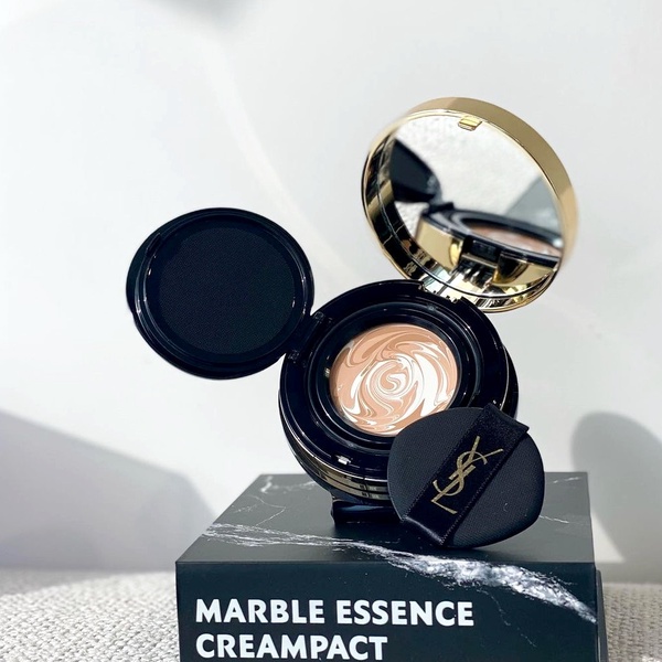 YSL全新2021底妝，大理石奶油粉霜氣墊