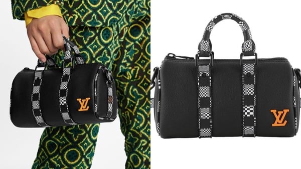 準備跟男友搶包包！LV 全新推出迷你版Keepall包，小猴子布偶抱著LV療癒指數破錶~