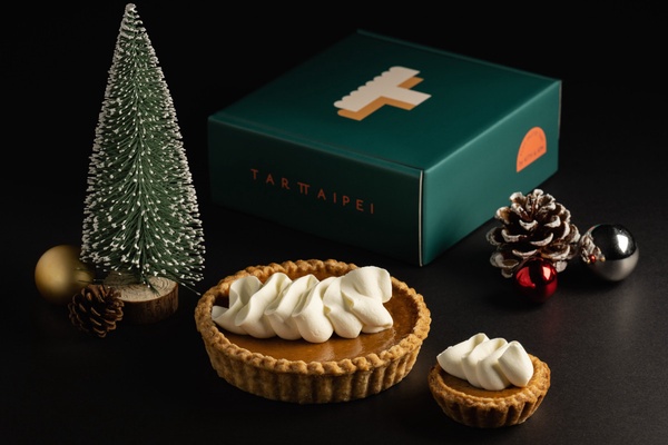 只賣1個月！精品手工酥塔專門店「TART TAIPEI」推聖誕限定南瓜塔，「這幾天」限量販售