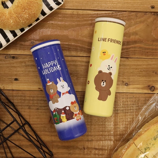 7-11 「HELLO KITTY & LINE FRIENDS保溫杯 」登場！超萌立體杯蓋設計，這天限量開賣