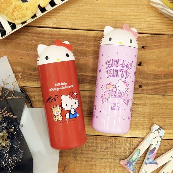 7-11 「HELLO KITTY & LINE FRIENDS保溫杯 」登場！超萌立體杯蓋設計，這天限量開賣